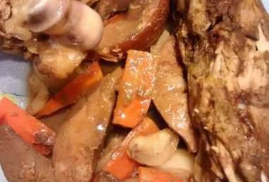 Mutton with Queen Apple in a Crock Pot Photo 1