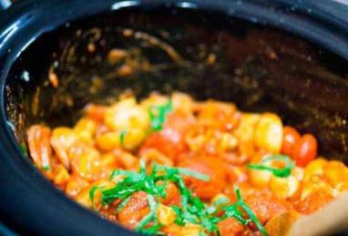 Vegetable Curry with Chickpea in a Crock Pot Photo 1