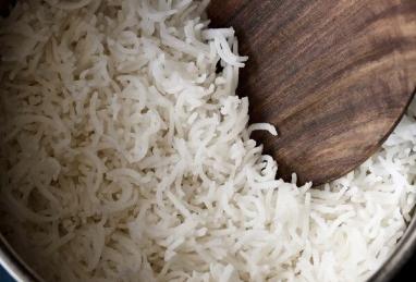 Basmati Rice in a Pot Photo 1