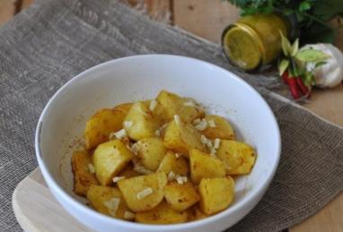 Spicy Golden Potato Recipe Photo 1