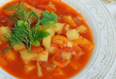 Vegetarian Goulash Soup Photo 1