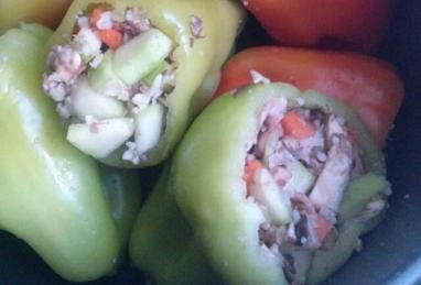 Vegetarian Stuffed Peppers in the Slow Cooker Photo 1