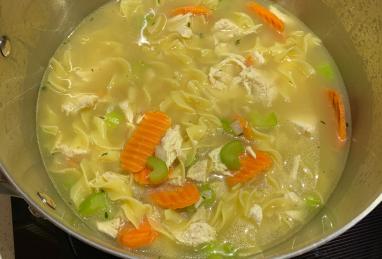 Chef John's Homemade Chicken Noodle Soup Photo 1