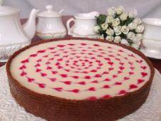 A Cheesecake with Marshmallow Cream without Baking Photo 13