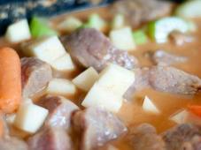 Beef Soup with Vegetables in a Crock Pot Photo 3
