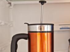 Cold Brew Coffee in a French Press Photo 5