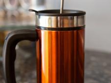 Cold Brew Coffee in a French Press Photo 6