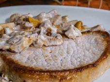 Chopped Pork Tenderloin with Mushroom Sauce Photo 6