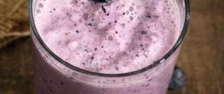 Blueberry Milkshake Recipe Photo