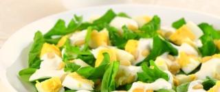 Simple Rocket Salad with Eggs Photo