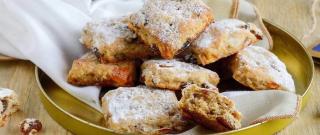 German Christmas Cookies with Dried Fruits Photo