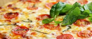Vegetarian Pizza Margherita Photo