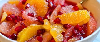 Citrus and Pomegranate Fruit Salad Photo