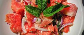 Watermelon Feta Salad Recipe Photo