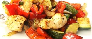 Chicken Fillet with Zucchini and Sweet Pepper Photo