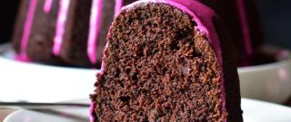 Chocolate Beet Cake with Beet-Vanilla Glaze Photo