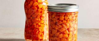 Vinegar Pickled Carrots Photo