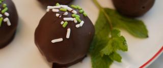 Easy Mint Chocolate Truffles Photo