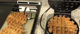 Healthy Multigrain Chia Waffles Photo