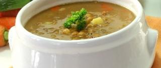 Lentil Soup with Meat Photo