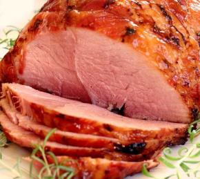 Glazed Homemade Easter Ham Photo