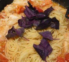 Spaghetti with Crabs Photo
