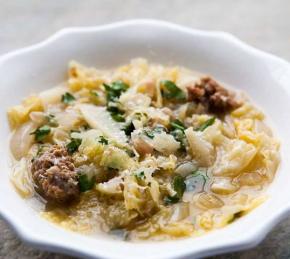 Italian Sausage and Cabbage Stew Photo