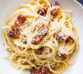 Spaghetti Pasta Carbonara Photo