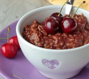 Healthy Breakfast Recipe for Kids - Rice Pudding Photo