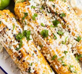 Grilled Mexican Street Corn Photo