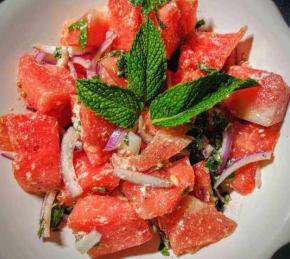 Watermelon Feta Salad Recipe Photo