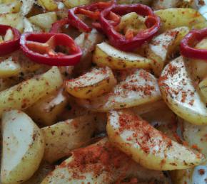 Spicy Grilled Potato Wedges Photo