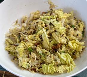 Chinese Napa Cabbage Salad Photo