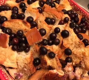 Overnight Blueberry French Toast Casserole Photo