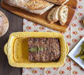 Rustic Chicken Liver and Morel Pate Photo