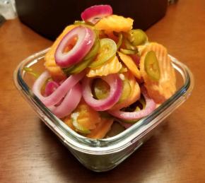 Pickled Jalapenos and Carrots Photo