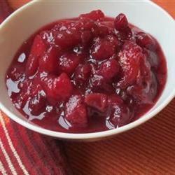 Spicy Quince and Cranberry Chutney Photo