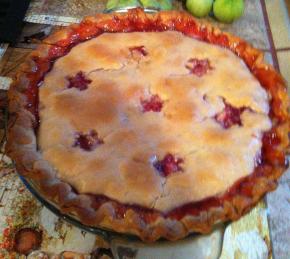 Lisa's Tomatillo and Strawberry Pie Photo