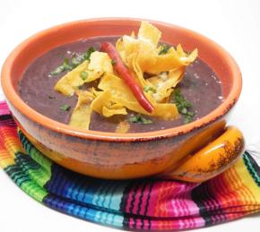 Mexican Bean and Tortilla Soup (Sopa Tarasca) Photo