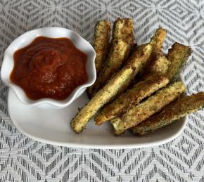 The Secret to These Crispy Zucchini Fries? Your Air Fryer Photo