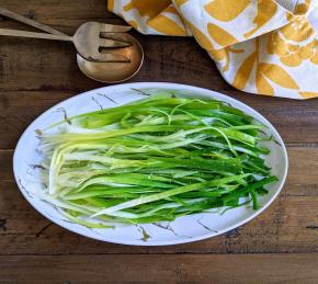 Sautéed Leeks in Butter and White Wine Photo