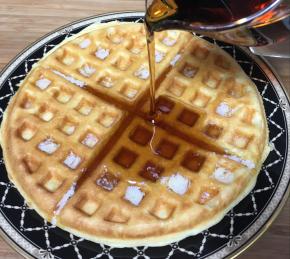 Sour Cream Waffles Photo