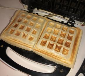 Puff Pastry Waffles Photo