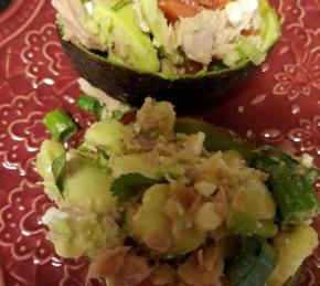 Avocado, Tuna, and Tomato Salad Photo