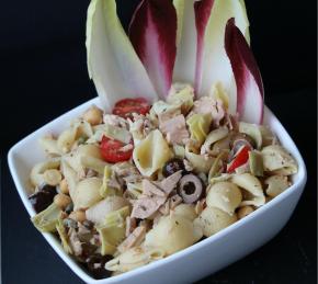 Tuna Antipasto Salad Bowl Photo
