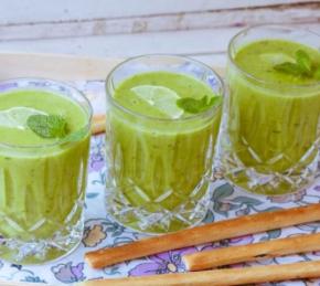 Spring Pea and Mint Soup Photo