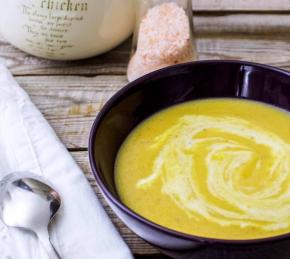 Pumpkin Soup with Pear and Ginger Photo