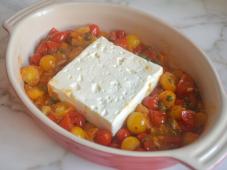 Broiled Feta with Garlicky Cherry Tomatoes & Capers Photo 6