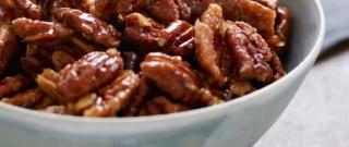 Sweet, Spicy, Salty Candied Pecans Photo