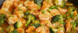 Sweet & Sour Shrimp With Broccoli Photo